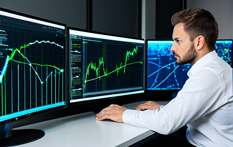 A focused professional network engineer, fully clothed in a modest dark business suit and white shirt, sitting at a workstation in a modern, high-tech data center. Multiple large monitors display abstract network traffic visualizations, reminiscent of Wireshark's detailed packet analysis interface, with glowing green and blue lines representing data flow. The engineer has perfect anatomy, well-formed hands, and correct proportions, in a natural pose, intently studying the screens. The setting is clean, futuristic, and professional, emphasizing the complex nature of network deciphering. Professional photography, sharp focus, high detail, safe for work, appropriate content, family-friendly.