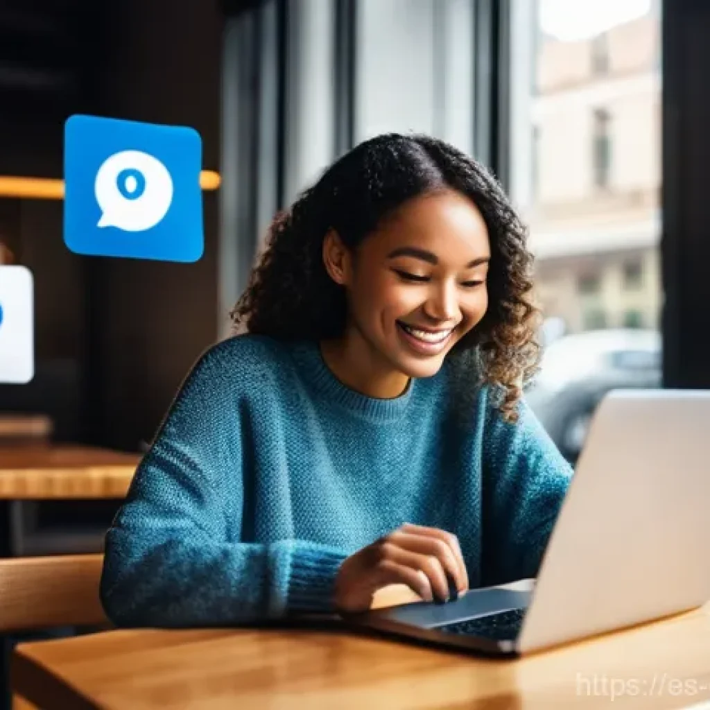 IT 보안 및 암호화 - **Digital Footprint and Personalized Data Trails**: A vibrant, medium-shot image capturing a young a...